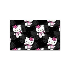 Hello Kitty, Pattern, Supreme Sticker Rectangular (100 Pack) by nateshop