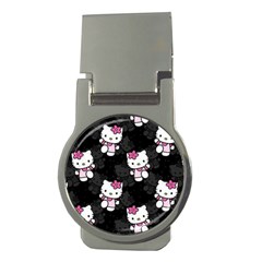 Hello Kitty, Pattern, Supreme Money Clips (round)  by nateshop