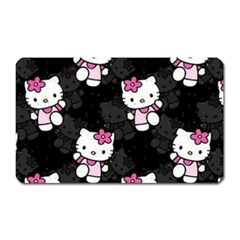 Hello Kitty, Pattern, Supreme Magnet (rectangular) by nateshop