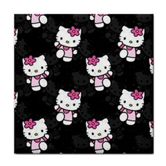 Hello Kitty, Pattern, Supreme Face Towel by nateshop