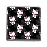 Hello Kitty, Pattern, Supreme Memory Card Reader (Square 5 Slot) Front