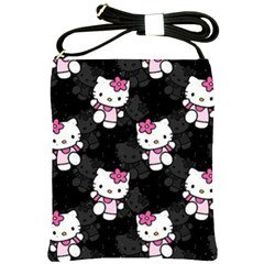 Hello Kitty, Pattern, Supreme Shoulder Sling Bag by nateshop