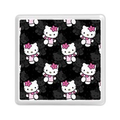 Hello Kitty, Pattern, Supreme Memory Card Reader (square) by nateshop