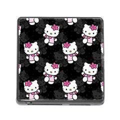 Hello Kitty, Pattern, Supreme Memory Card Reader (square 5 Slot) by nateshop