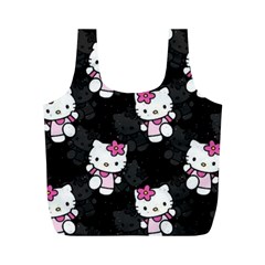 Hello Kitty, Pattern, Supreme Full Print Recycle Bag (m) by nateshop