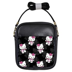 Hello Kitty, Pattern, Supreme Girls Sling Bag by nateshop