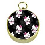 Hello Kitty, Pattern, Supreme Gold Compasses Front