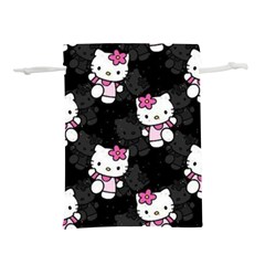 Hello Kitty, Pattern, Supreme Lightweight Drawstring Pouch (m) by nateshop