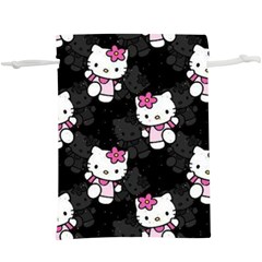 Hello Kitty, Pattern, Supreme Lightweight Drawstring Pouch (xl) by nateshop