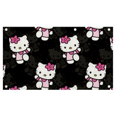 Hello Kitty, Pattern, Supreme Banner And Sign 7  X 4 