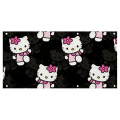 Hello Kitty, Pattern, Supreme Banner And Sign 8  X 4  by nateshop