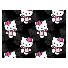 Hello Kitty, Pattern, Supreme Premium Plush Fleece Blanket (extra Small) by nateshop