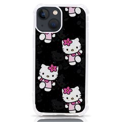 Hello Kitty, Pattern, Supreme Iphone 13 Mini Tpu Uv Print Case by nateshop