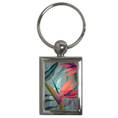 Beauty, Flowers, Green, Huawei Mate Key Chain (rectangle) by nateshop