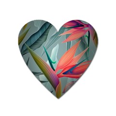 Beauty, Flowers, Green, Huawei Mate Heart Magnet by nateshop