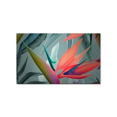 Beauty, Flowers, Green, Huawei Mate Sticker Rectangular (10 Pack)