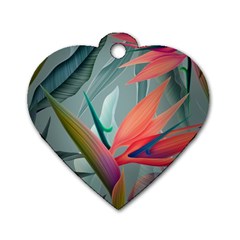 Beauty, Flowers, Green, Huawei Mate Dog Tag Heart (one Side) by nateshop