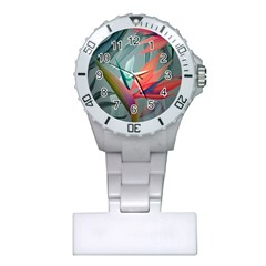 Beauty, Flowers, Green, Huawei Mate Plastic Nurses Watch by nateshop