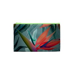 Beauty, Flowers, Green, Huawei Mate Cosmetic Bag (xs) by nateshop