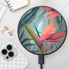 Beauty, Flowers, Green, Huawei Mate Wireless Fast Charger(black) by nateshop