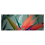 Beauty, Flowers, Green, Huawei Mate Banner and Sign 8  x 3  Front