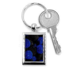 Berry, One,berry Blue Black Key Chain (rectangle) by nateshop