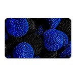 Berry, One,berry Blue Black Magnet (Rectangular) Front