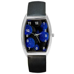 Berry, One,berry Blue Black Barrel Style Metal Watch by nateshop