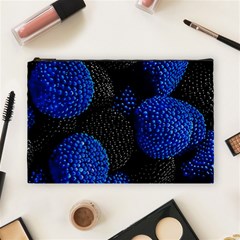 Berry, One,berry Blue Black Cosmetic Bag (large) by nateshop