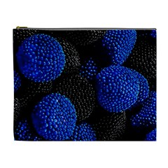 Berry, One,berry Blue Black Cosmetic Bag (xl) by nateshop