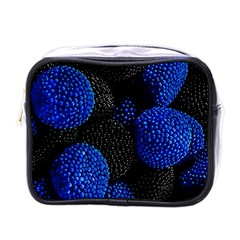 Berry, One,berry Blue Black Mini Toiletries Bag (one Side) by nateshop