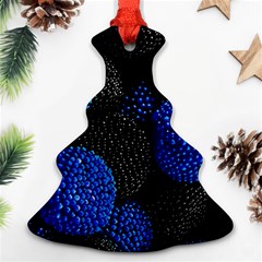 Berry, One,berry Blue Black Ornament (christmas Tree)  by nateshop