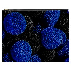 Berry, One,berry Blue Black Cosmetic Bag (xxxl) by nateshop