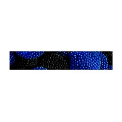 Berry, One,berry Blue Black Premium Plush Fleece Scarf (mini) by nateshop