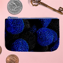 Berry, One,berry Blue Black Large Coin Purse by nateshop