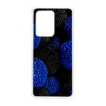 Berry, One,berry Blue Black Samsung Galaxy S20 Ultra 6.9 Inch TPU UV Case Front