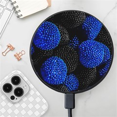 Berry, One,berry Blue Black Wireless Fast Charger(black) by nateshop