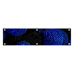 Berry, One,berry Blue Black Banner and Sign 4  x 1  Front