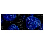 Berry, One,berry Blue Black Banner and Sign 8  x 3  Front