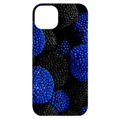 Berry, One,berry Blue Black Iphone 14 Plus Black Uv Print Case by nateshop