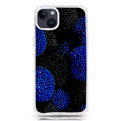 Berry, One,berry Blue Black Iphone 14 Plus Tpu Uv Print Case by nateshop