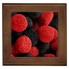 Berry,curved, Edge, Framed Tile by nateshop