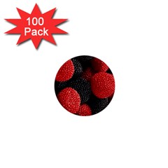 Berry,curved, Edge, 1  Mini Buttons (100 Pack)  by nateshop