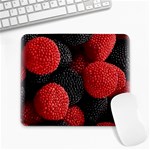 Berry,curved, Edge, Large Mousepad Front