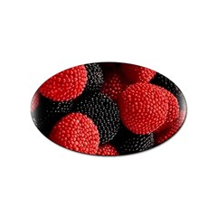 Berry,curved, Edge, Sticker (oval) by nateshop