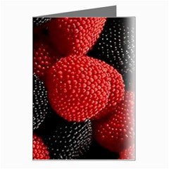 Berry,curved, Edge, Greeting Card by nateshop