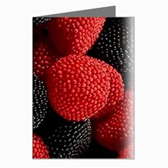 Berry,curved, Edge, Greeting Cards (pkg Of 8) by nateshop