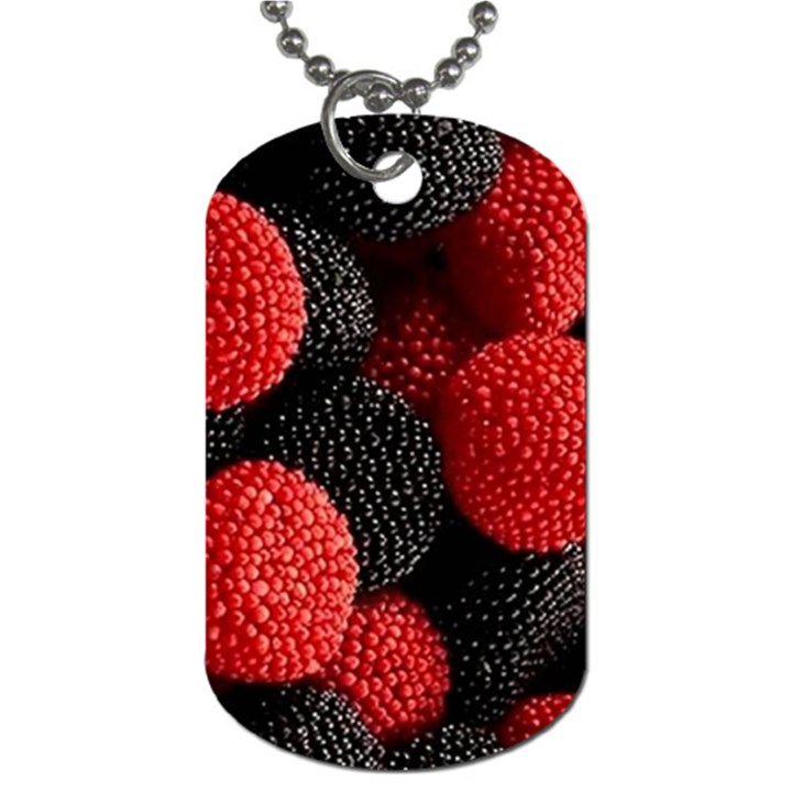 Berry,curved, Edge, Dog Tag (One Side)