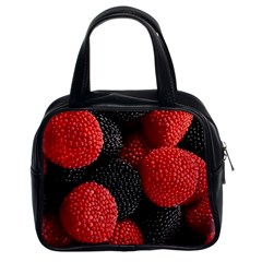 Berry,curved, Edge, Classic Handbag (two Sides) by nateshop