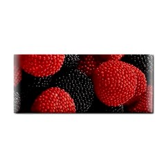 Berry,curved, Edge, Hand Towel by nateshop